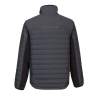 Veste bi-matière matelassée Insulatex et Softshell WX3 Gris métal – Portwest T752