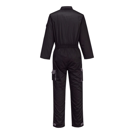 Combinaison de travail Texo Contrast multipoches Noir – Portwest TX15