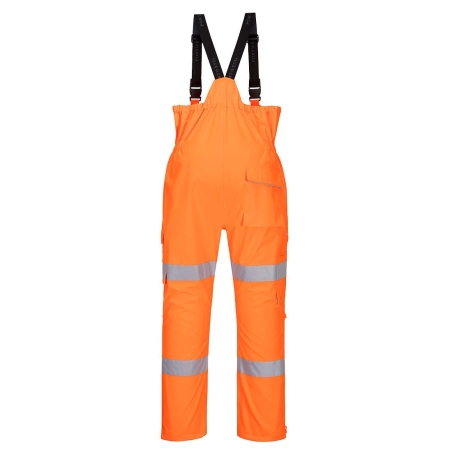 Cotte à bretelles haute visibilité imperméable conditions extrêmes Orange – Portwest S594