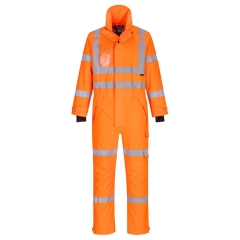 Combinaison haute visibilité imperméable conditions extrêmes Orange – Portwest S593