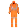 Combinaison haute visibilité imperméable conditions extrêmes Orange – Portwest S593