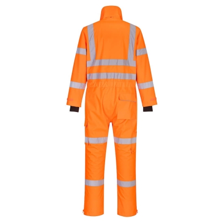 Combinaison haute visibilité imperméable conditions extrêmes Orange – Portwest S593