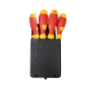 Porte-outils de sécurité à dents en caoutchouc brevetées Noir – Portwest TB15, sachet de 20