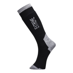 Chaussette grand froid 40% laine double couche Noir – Portwest SK18, paquet de 6 paires