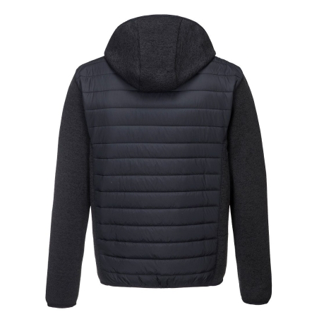 Veste bi-matière matelassée isolation thermique Insulatex Gris marl – Portwest T832