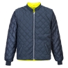 Gilet haute visibilité bicolore réversible à manches amovibles Jaune/marine – Portwest S769