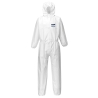 Combinaison de protection microporeux type 5/6 BizTex® Blanc – Portwest ST40, paquet de 50