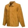 Veste de soudeur en cuir de vachette fendu coutures aramide Bronze – Portwest SW34