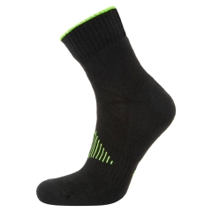 Chaussettes de travail recyclées coussin matelassé voûte plantaire Noir – Portwest SK05, paquet de 6 paires