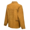 Veste de soudeur en cuir de vachette fendu coutures aramide Bronze – Portwest SW34