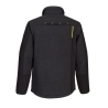 Veste softshell éco hybride 2 couches micro-polaire coupe-vent Noir – Portwest T753