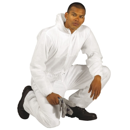 Combinaison jetable PP 40g protection industrie Blanc – Portwest ST11, paquet de 10