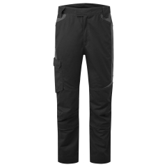Pantalon lavage industriel résistant polycoton WX3 Noir – Portwest T747