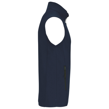 Bodywarmer Softshell Homme K403 Navy – Personnalisable | Label Blouse