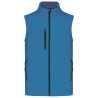 Bodywarmer softshell homme bleu aqua