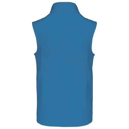 Bodywarmer softshell homme bleu aqua