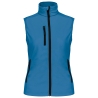 Bodywarmer Softshell Femme Aqua Blue K404 – Personnalisable | Label Blouse