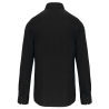 Chemise Coton Élasthanne Manches Longues Homme Black K529 – Personnalisable | Label Blouse