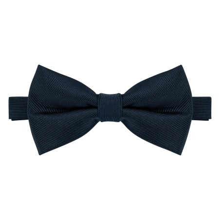 Nœud papillon bleu marine