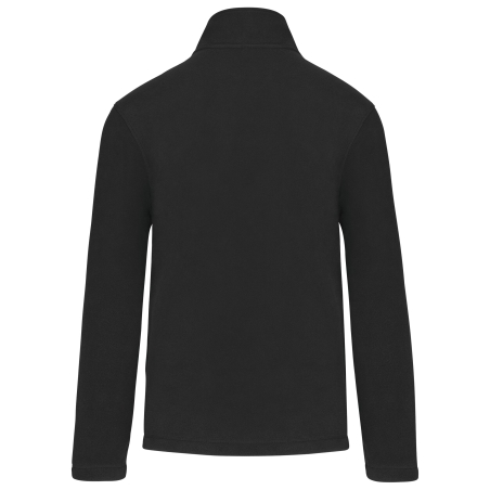 Veste Micropolaire Zippée Unisexe K9102 Noir – Personnalisable | Label Blouse