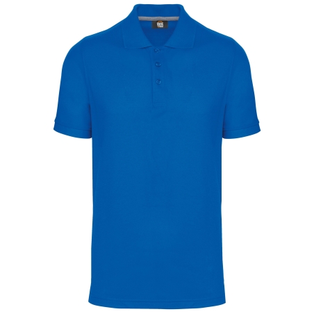 Polo manches courtes homme Light Royal Blue