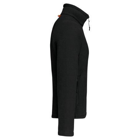 Veste micropolaire zippée manches raglan homme K917 – 100 % polyester 350 g/m²