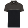 Polo bicolore  Black / Dark Grey