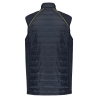 Bodywarmer Day To Day Bi-matière Unisexe Marine/Jaune fluo WK. Designed To Work – vue 2