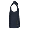 Bodywarmer Day To Day Bi-matière Unisexe Marine/Jaune fluo WK. Designed To Work – vue 3