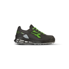 Chaussures de sécurité basses U-Power Jago S3 SRC ESD Noir et Vert