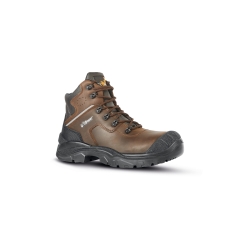 Chaussures de sécurité montantes U-Power Greenland UK S3 SRC marron et noir
