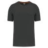 T-shirt col rond écoresponsable Gris WK. Designed To Work