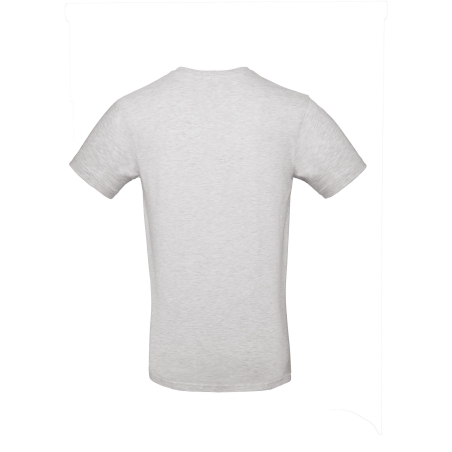 T-shirt homme col rond Gris 185 g/m² B&C E190 – vue 2