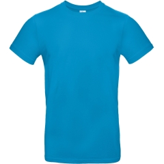 T-shirt homme col rond Bleu Atoll 185 g/m² B&C E190