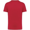 T-shirt col rond écoresponsable Rouge WK. Designed To Work – vue 2