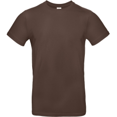T-shirt homme col rond Marron 185 g/m² B&C E190