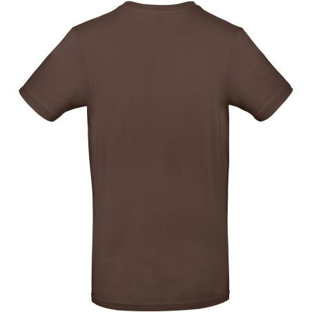 T-shirt homme col rond Marron 185 g/m² B&C E190 – vue 2