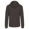 Sweat zippé capuche contrastée Kariban Noir – 280 g/m² – vue 2