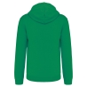 Sweat-shirt zippé capuche contrastée Blanc Kariban – vue 2