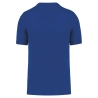 T-shirt col rond écoresponsable Bleu Royal WK. Designed To Work – vue 2