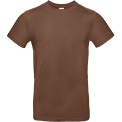 T-shirt homme col rond Chocolat 185 g/m² B&C E190