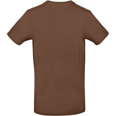 T-shirt homme col rond Chocolat 185 g/m² B&C E190 – vue 2