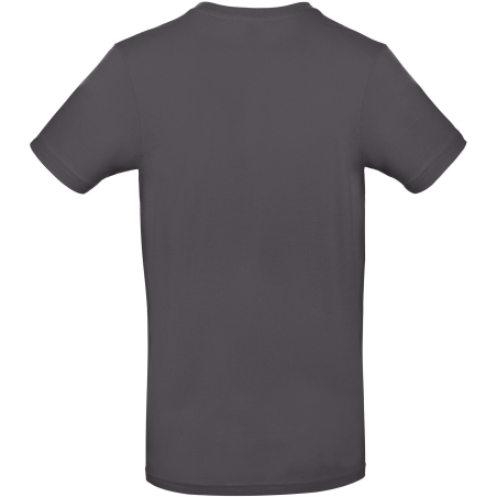 T-shirt homme col rond Gris foncé 185 g/m² B&C E190 – vue 2