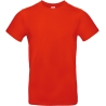T-shirt homme col rond Rouge 185 g/m² B&C E190