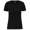 T-shirt Day To Day manches courtes femme Noir WK. Designed To Work