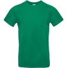 T-shirt homme B&C E190 Vert Kelly Green 185 g/m²