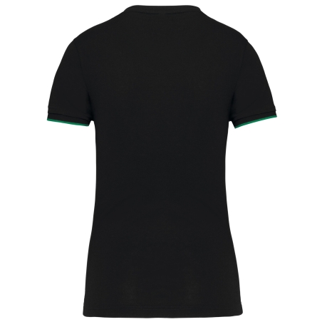 T-shirt Day To Day manches courtes femme Noir WK. Designed To Work – vue 2