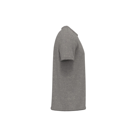 T-shirt Bio150 Homme Gris Chiné Kariban – Coton Bio – vue 3