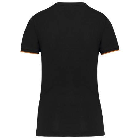 T-shirt Day To Day manches courtes femme Orange – WK. Designed To Work – vue 2