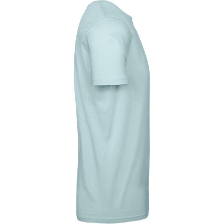 T-shirt homme col rond Bleu Millennial Mint 185 g/m² B&C – vue 3